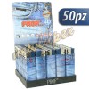 Accendino elettronico ricaricabile - jeans - 50pz